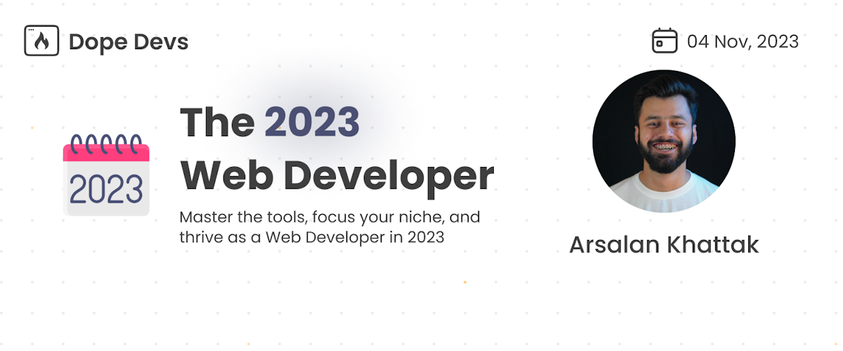 The 2023 Web Developer